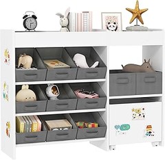 ** Alternativas efectivas a estanterías con cubos extraíbles para juguetes