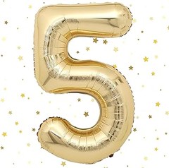Mejores precios de globos metálicos foil con números en tiendas