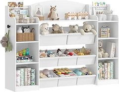 Cómo elegir la mejor estantería baja para juguetes infantiles