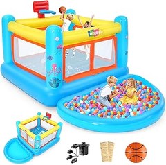 Castillos hinchables con piscina de bolas