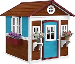 Cómo decorar la casita infantil en el jardín: ideas creativas