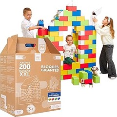 Inspiración para jugar en grupo con sets de construcción XXL