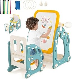 Cómo utilizar mesas con pizarra en actividades educativas para niños