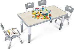 Actividades y juegos creativos con mesas infantiles