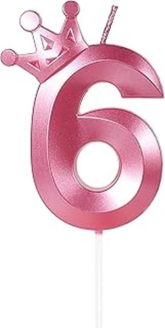 ¿Qué materiales son seguros en las velas de cumpleaños con números grandes?