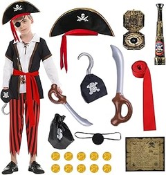 Accesorios imprescindibles para un disfraz de pirata inolvidable