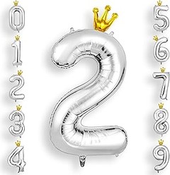 Comparativa de los mejores globos metálicos foil con números para cumpleaños