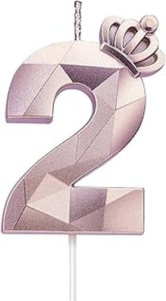 Comparativa de las mejores velas de cumpleaños con números grandes