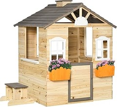 Las mejores ofertas en casitas infantiles de madera para jardín