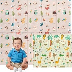 ¿Cuál es el presupuesto promedio para colchonetas de goma infantiles?