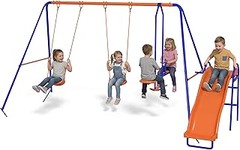 ** Edad y peso recomendado para columpios individuales en el jardín