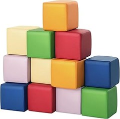 Bloques de espuma para construir y jugar