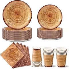 Todo sobre los platos y vasos desechables de colores lisos