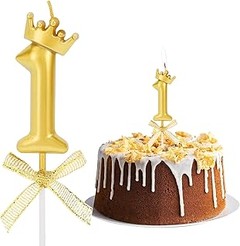 Velas de cumpleaños con números grandes
