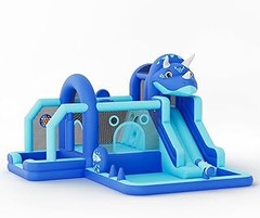 ¿Cuáles son las ventajas de usar un castillo hinchable con tobogán seco?