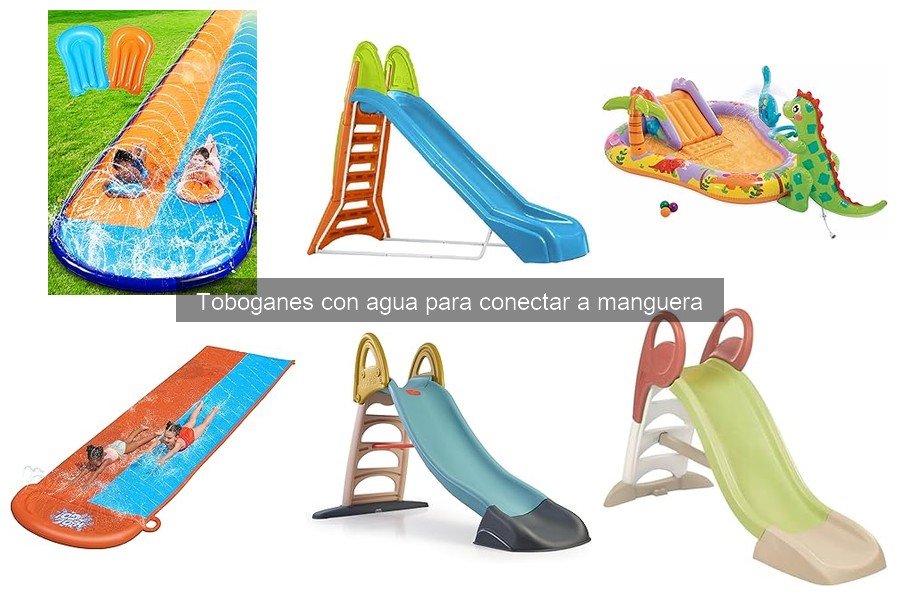 Accesorios imprescindibles para toboganes con agua