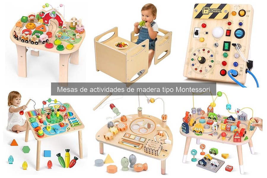 Actividades recomendadas para mesas Montessori según edad
