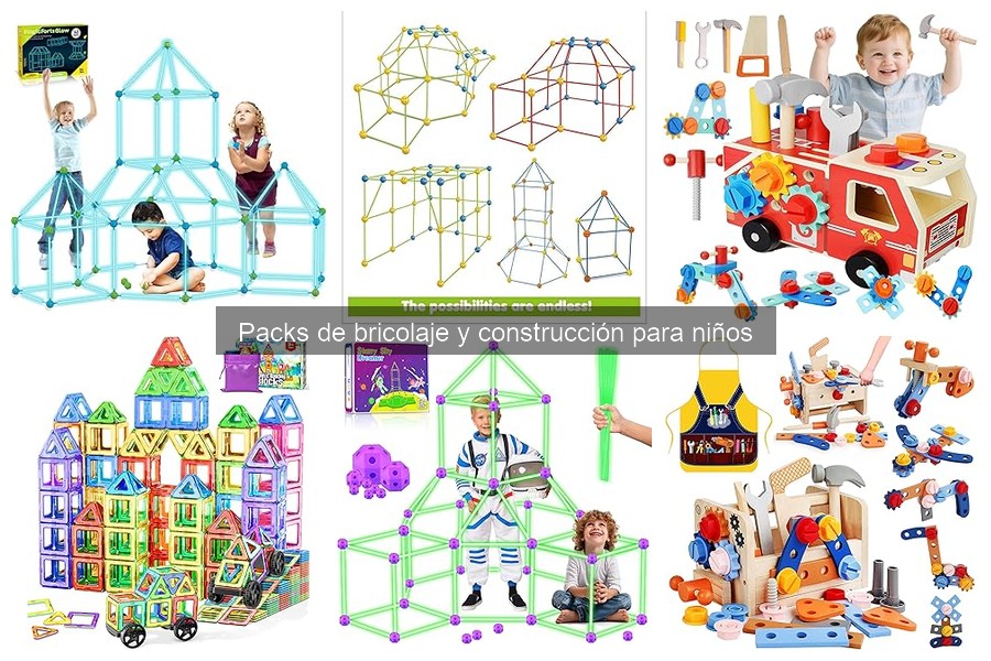 Actividades recreativas con packs de bricolaje para niños
