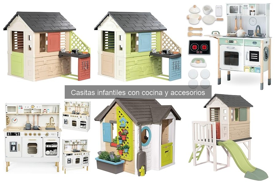Alternativas a casitas infantiles con cocina para jugar