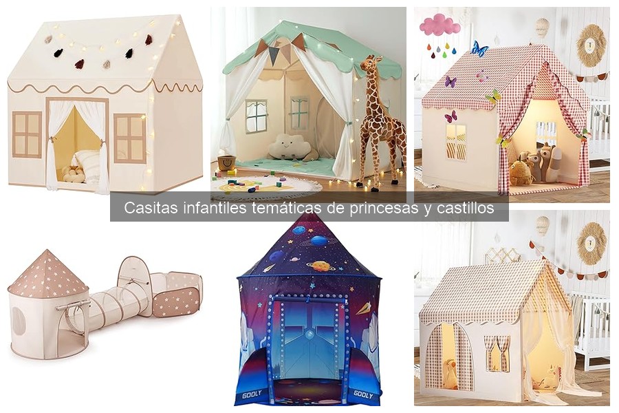 Alternativas a casitas infantiles de princesas y castillos