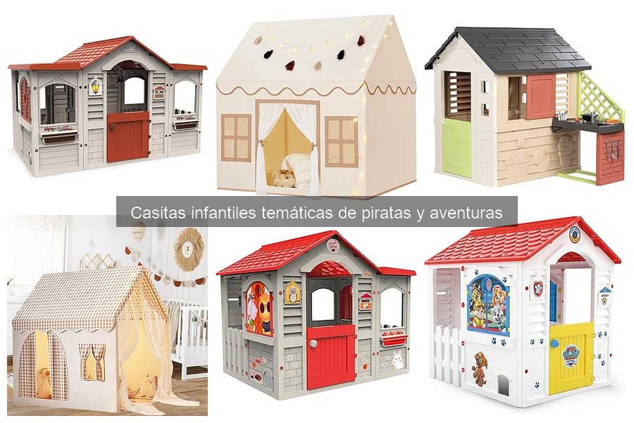 Alternativas a casitas infantiles temáticas de piratas