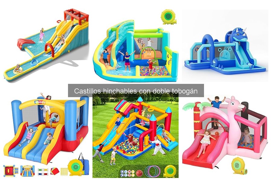Alternativas a Castillos Hinchables con Doble Tobogán