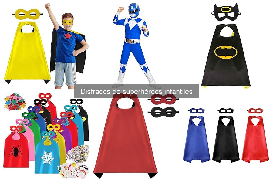 Alternativas a disfraces de superhéroes infantiles para fiestas