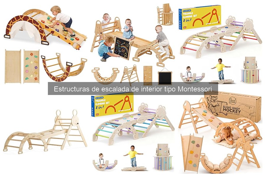 Alternativas a Estructuras de Escalada Montessori para Niños