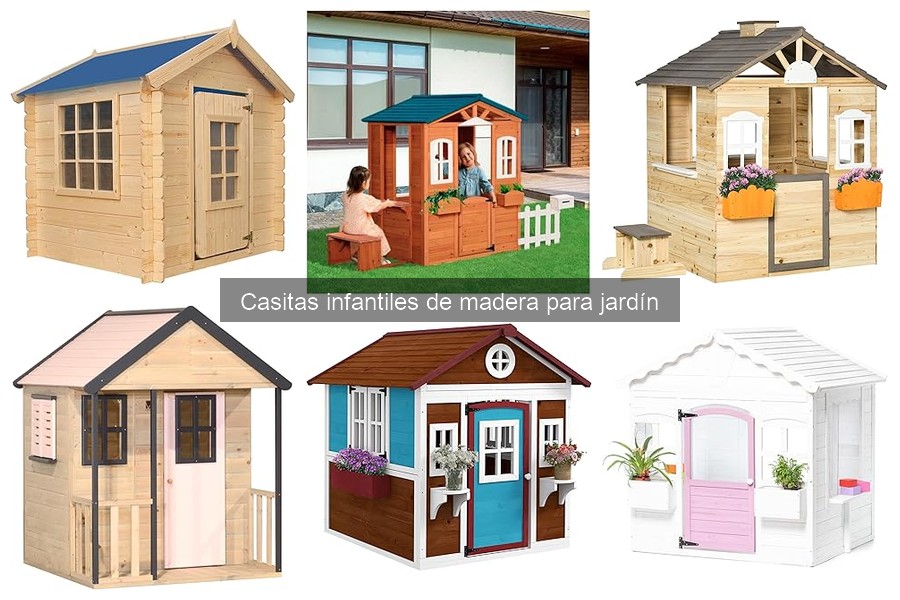 Alternativas a las casitas de madera para jardín