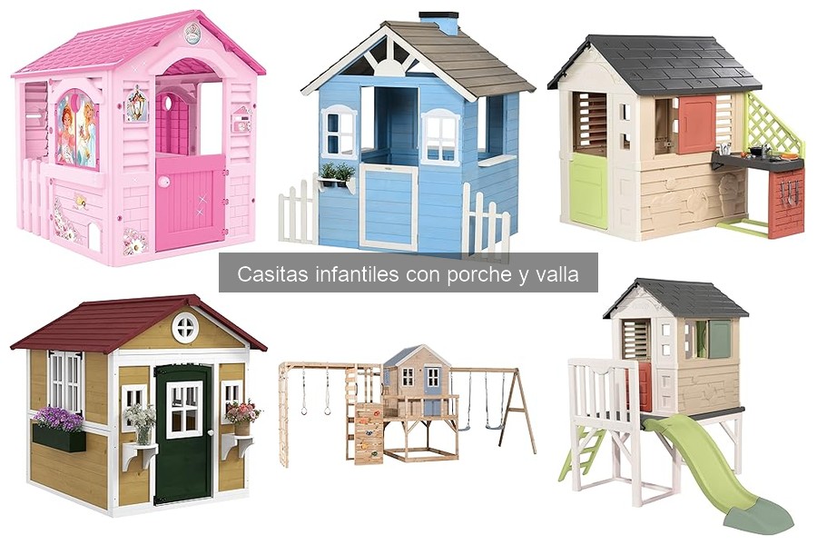 Alternativas a las casitas infantiles con porche y valla