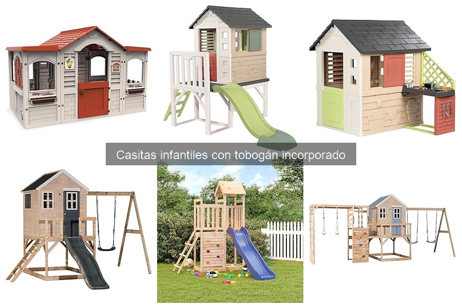 Alternativas a las casitas infantiles con tobogán