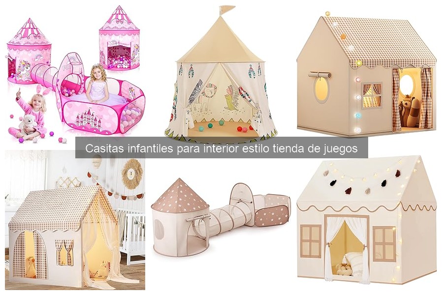Alternativas a las Casitas Infantiles Estilo Tienda de Juegos