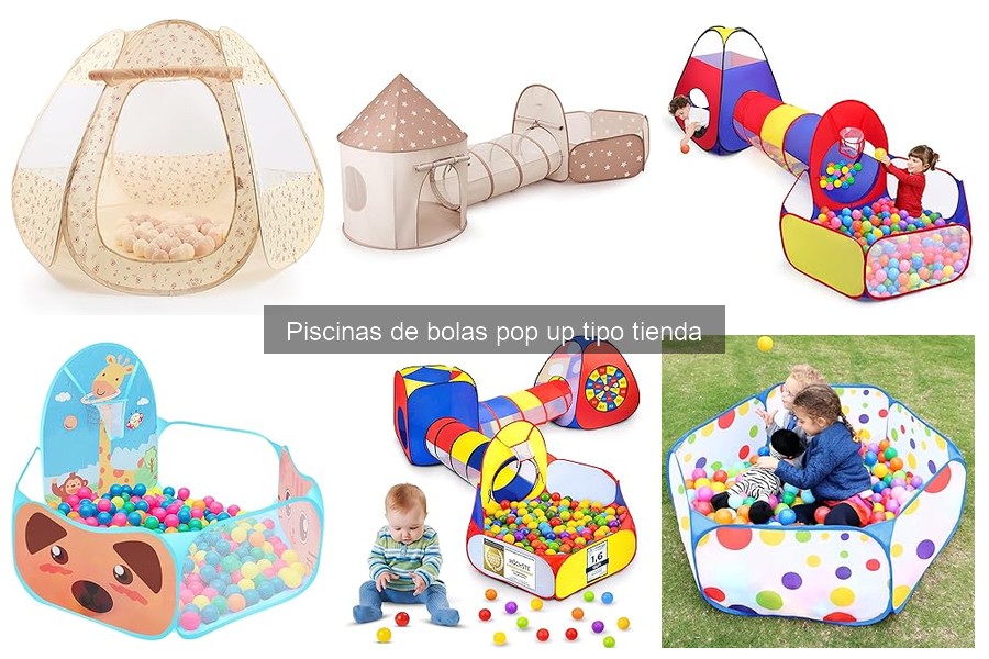 Alternativas a las piscinas de bolas pop up para niños