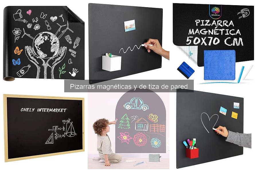 Alternativas a las pizarras de tiza para el aprendizaje infantil
