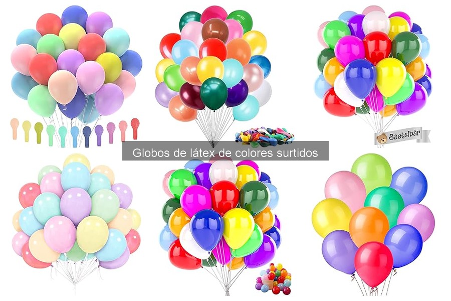 Alternativas a los globos de látex: opciones divertidas
