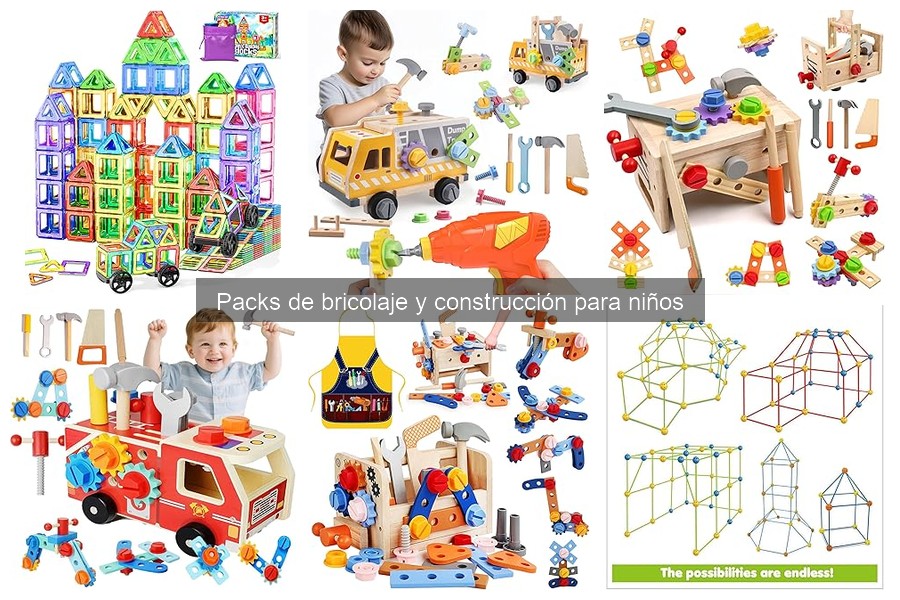 Alternativas a los packs de bricolaje para niños: ¡Descubre!