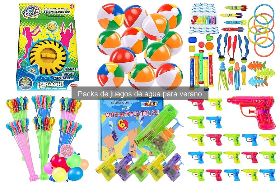 Alternativas a los Packs de Juegos de Agua para Verano