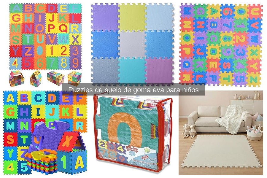 Alternativas a los Puzzles de Suelo de Goma Eva para Niños