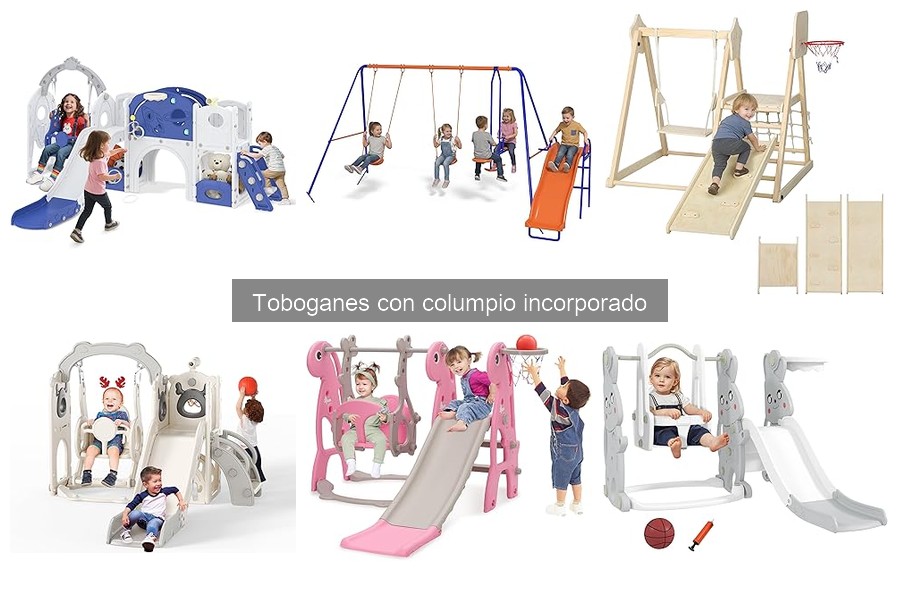 Alternativas a los Toboganes con Columpio para Niños