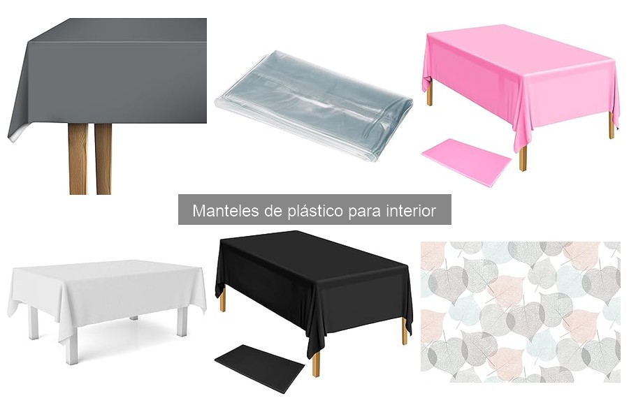 Alternativas a manteles de plástico para interior