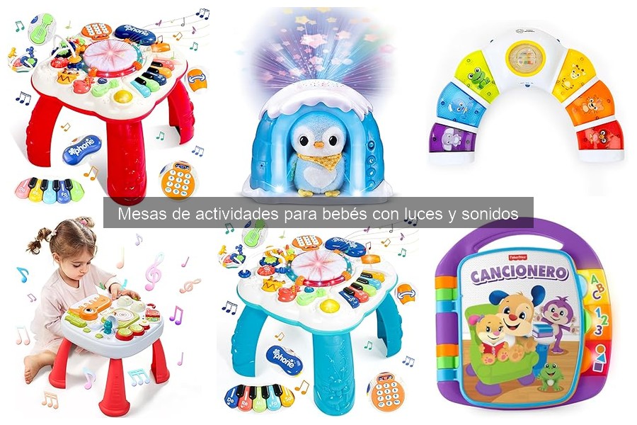 Alternativas a mesas de actividades para bebés: opciones divertidas