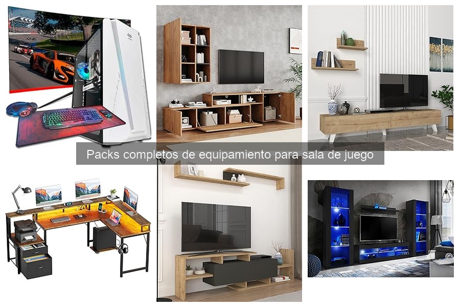 Alternativas a Packs de Equipamiento para Sala de Juego