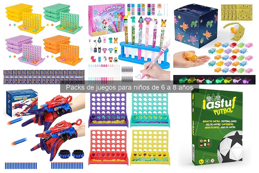 Alternativas a Packs de Juegos para Aprender Niños 6-8 Años
