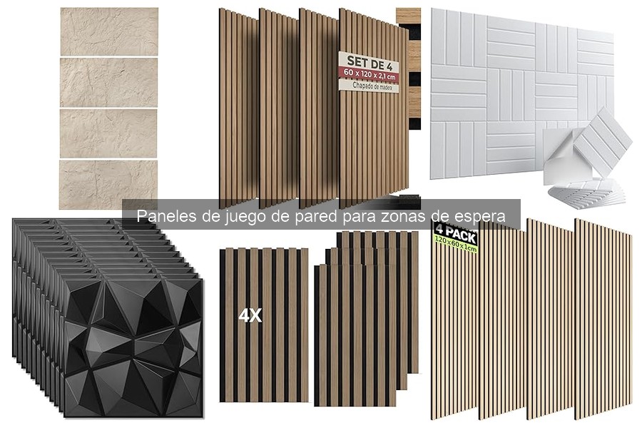 Alternativas a paneles de juego de pared para entretenimiento