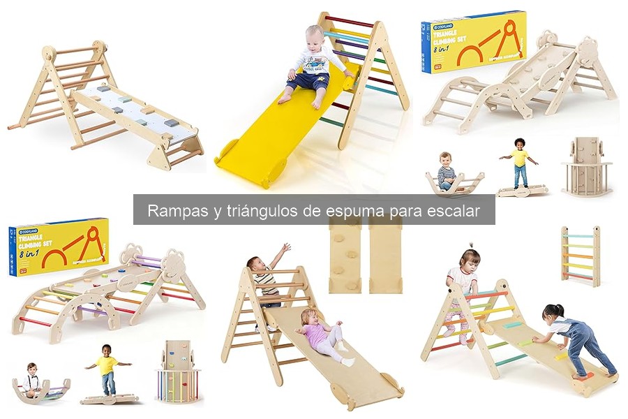Alternativas a rampas y triángulos de espuma para escalar