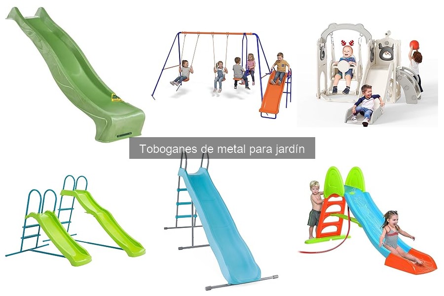 Alternativas a toboganes de metal para jardín: ¡Descúbrelas!