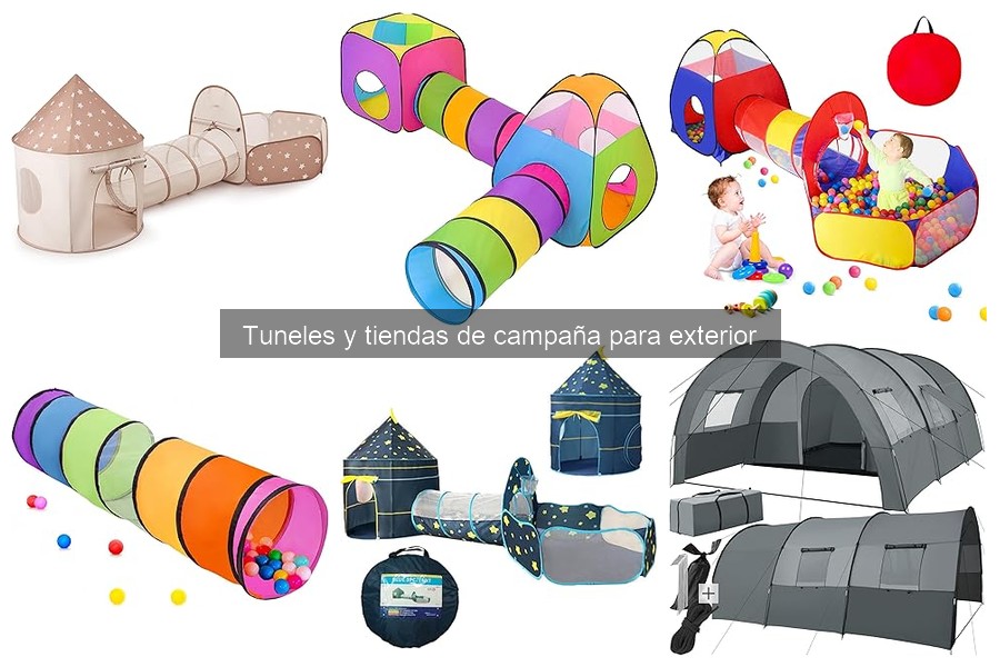 Alternativas a túneles y tiendas de campaña para exteriores