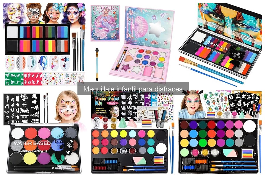 Alternativas al maquillaje infantil: opciones seguras y creativas