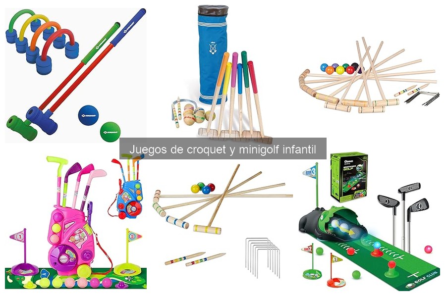 Alternativas al minigolf para entretenimiento infantil