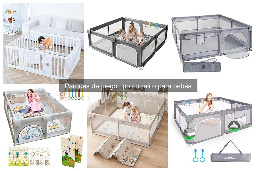 Alternativas al parque de juego tipo corralito para bebés